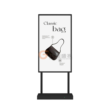 OLED透明虛擬迎賓屏-立式款