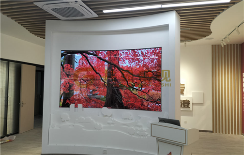 OLED柔性屏案例-無錫社區服務中心